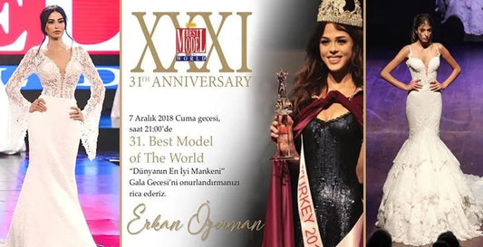 31. Best Model Of The World 2018 Alisse NuerA Gelinlik Defilesi
